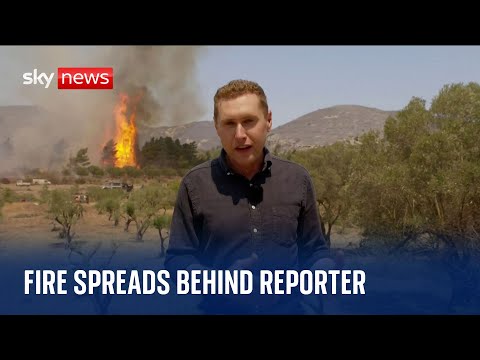 Rhodes Wildfires: Over 20,000 people evacuated