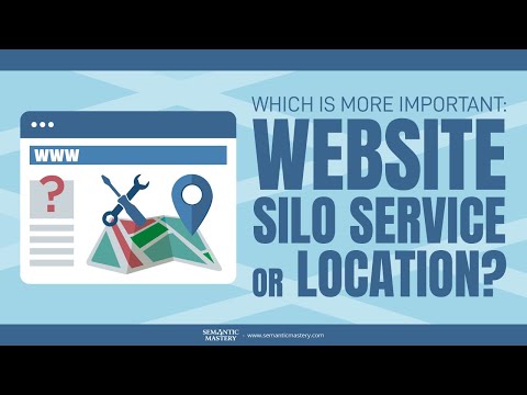 Which Is More Important: Website Silo Service Or Location?