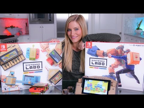 Nintendo Labo Unboxing! - UCey_c7U86mJGz1VJWH5CYPA