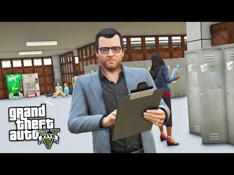 GTA 5 Real Life Mod #30 - GOING BACK TO SCHOOL!! (GTA 5 Mods Gameplay) - UC2wKfjlioOCLP4xQMOWNcgg