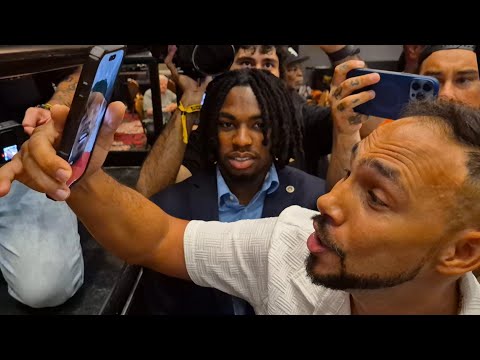 WILD!! Jermell Charlo PULLS UP on Keith Thurman: ‘YOU A B***H!’