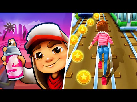Subway Surfers VS Subway Princess Run, Subway Surfers Game Playing, Subway Surfers Gameplay Mobile