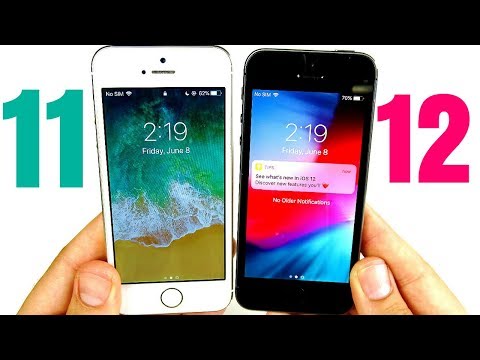 iPhone 5S iOS 11 vs iPhone 5S iOS 12 Speed Test! - UCWsEZ9v1KC8b5VYjYbEewJA