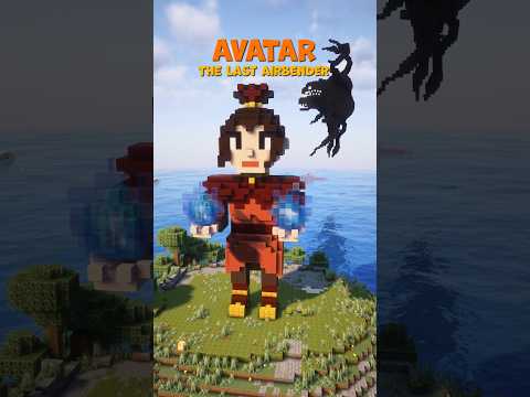 🔥 #Minecraft Azula #Avatar ⚔️☀️ The Last Airbender #3oriana
