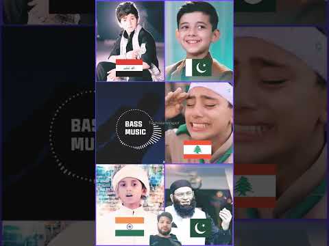 Arabic nasheed | Six deferent countrys #youtubeshorts #foryou #shortvideo