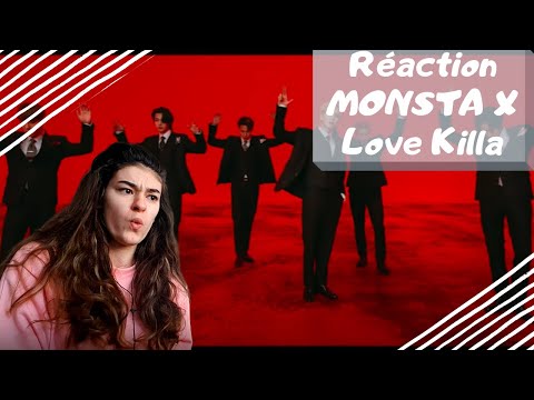 Vidéo Réaction MONSTA X "Love Killa" FR
