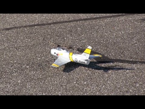 Great Planes Micro EDF F-86 Sabre Review - Part 1, Intro and Flight - UCDHViOZr2DWy69t1a9G6K9A