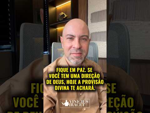 Fique em PAZ a PROSPERIDADE vai te encontrar…