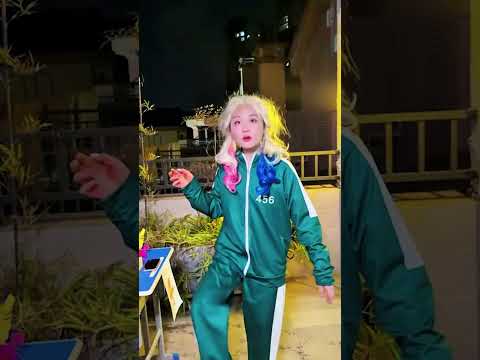 哈莉奎茵参加鱿鱼游戏赢得胜利#Harley Quinn #joker