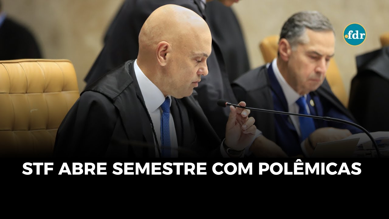 STF AO VIVO Sessão de abertura do 2º semestre após ação de Trump contra Alexandre de Moraes