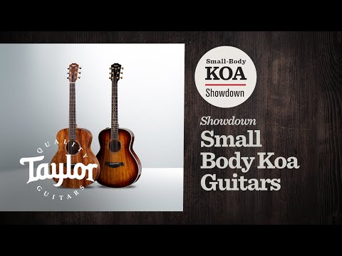 GS Mini-e Koa vs. GT K21e | Small Body Koa Taylor Guitars Showdown