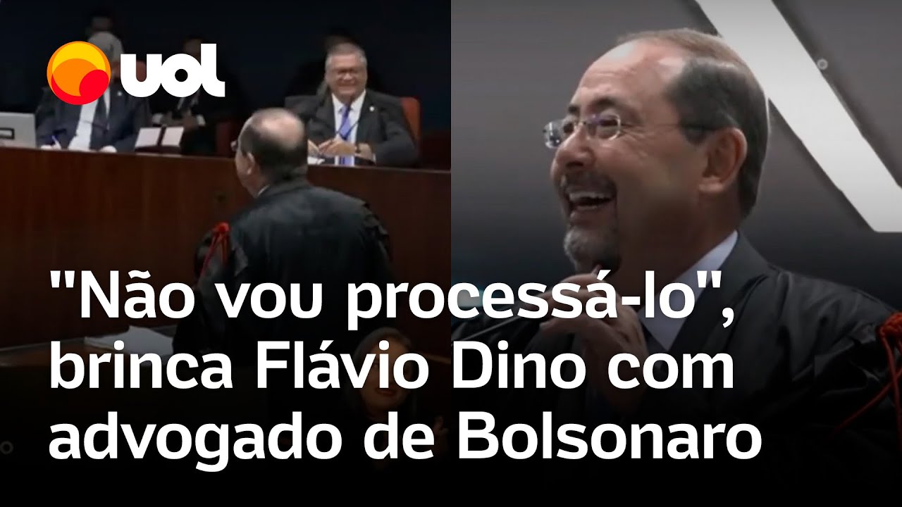 Defesa de Jair Bolsonaro cita Flávio Dino, e ministro brinca: ‘Não vou processá-lo’