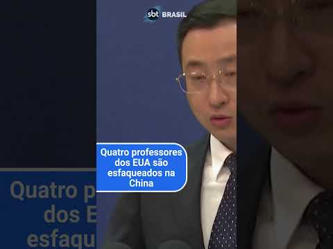 Quatro professores dos EUA são esfaqueados na China