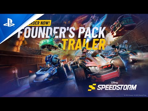 Disney Speedstorm - Founder's Packs Trailer | PS5 & PS4 Games