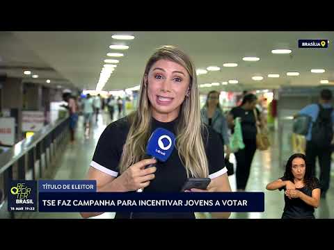 TSE faz campanha para incentivar jovens a votar