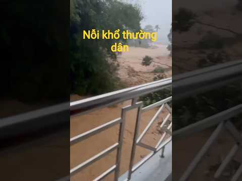 #subscribenow#vùng quê Vietnam yên bình #nỗi khổ của người nông dân chịu ảnh hưởng của lũ @ bão