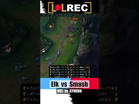 DK Smash vs WBG Elk - SYNDRA vs MEL APC #shorts #highlights #lck  #leagueoflegends