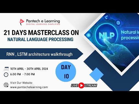 Day 10  – NLP Masterclass –  RNN , LSTM architecture walkthrough