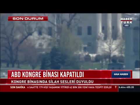 Son dakika… ABD Kongre binasında silah sesleri…