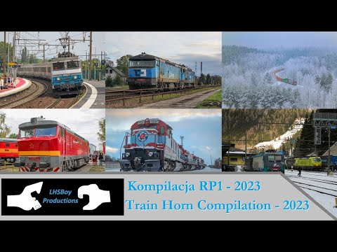Kompilacja RP1 - 2023 / Train Horn Compilation 2023