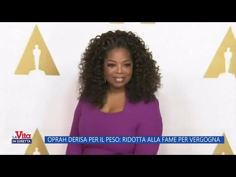 Oprah Winfrey derisa per il peso: ridotta alla fame per vergogna - La Vita in diretta - 20/03/2024