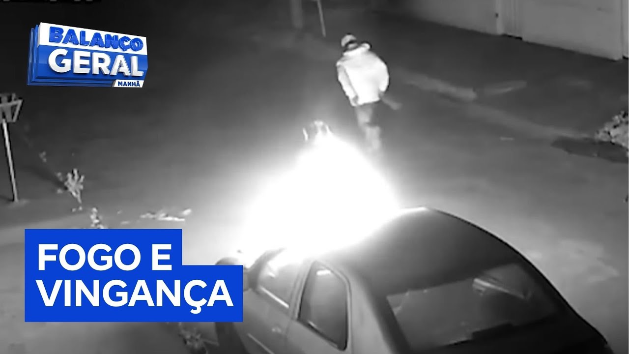 Homem ateia fogo ao carro do atual da ex companheira