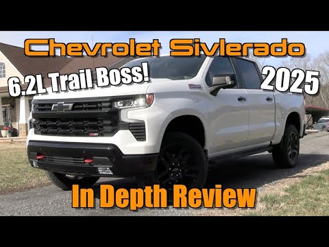 2025 Chevrolet Silverado 1500 LT Trail Boss: Power, Performance, Off-Road Capabilities