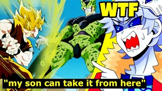 DBZA GOHAN VS CELL IS 100% F**KED