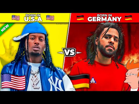 RAPPERS BORN IN THE USA vs. RAPPERS BORN OVERSEAS