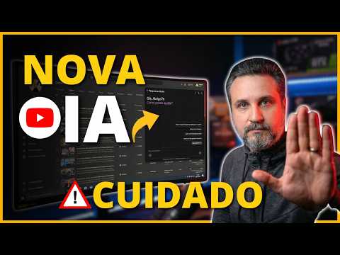 NOVA IA do YouTube:⚠️ NÃO USE ANTES DE VER ESSE VÍDEO