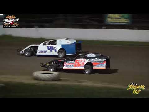 Feature Races  * Fireworks Spectacular * Lebanon Midway Speedway - 4 July 2025 - dirt track racing video image