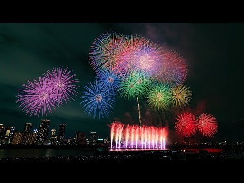 2025 淀川花火大会 シーン② 『 進 』「ケセラセラ」「あの夢をなぞって」アルプス煙火工業♪