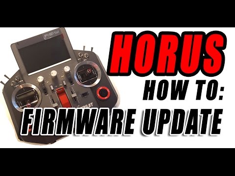 Frsky HORUS : How to update your FrOS FIRMWARE - UCdA5BpQaZQ1QUBUKlBnoxnA