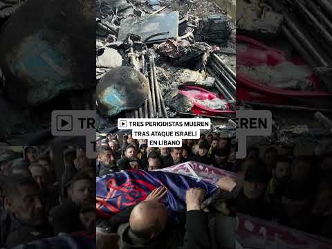 Periodistas mueren tras bombardeo de Israel en el sur de Líbano | El Comercio