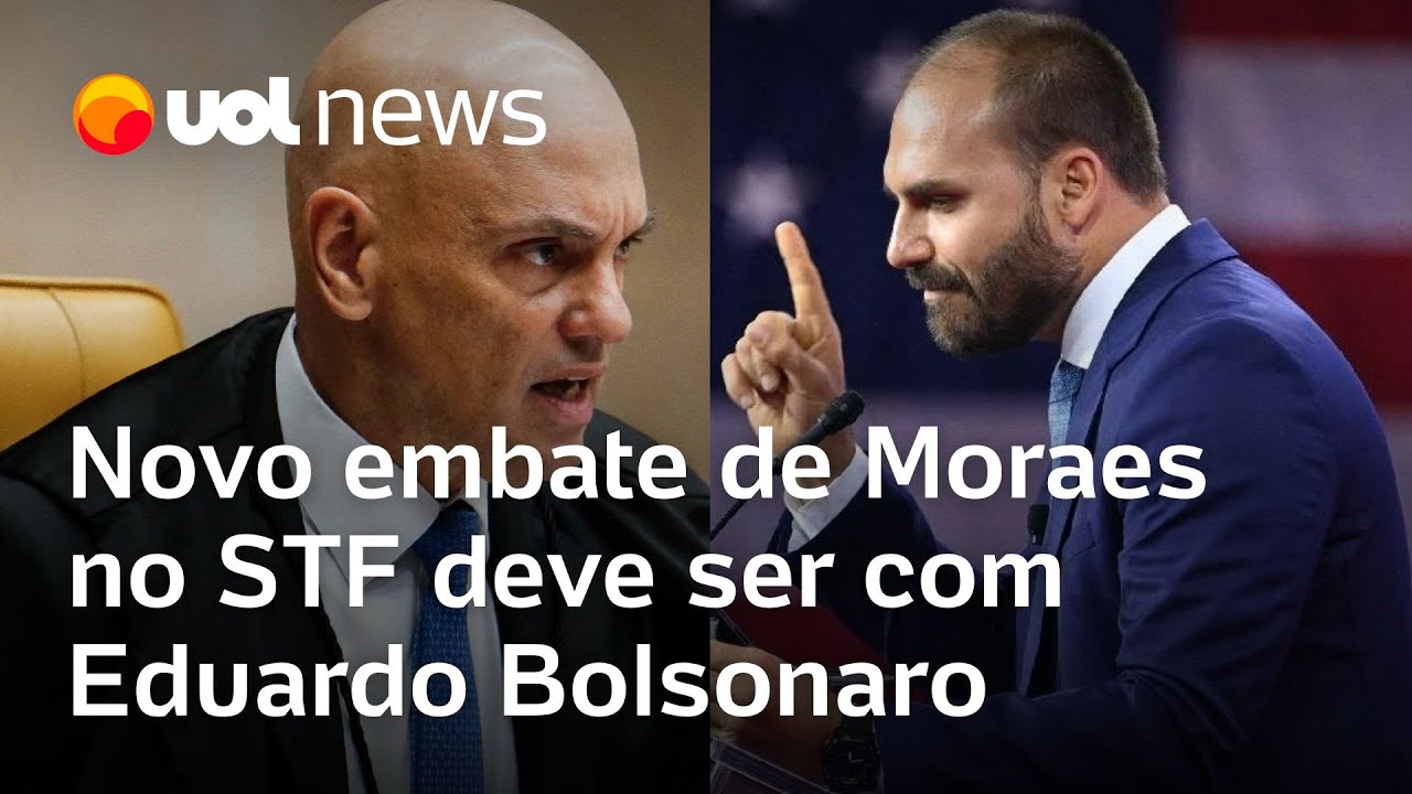 Moraes já tem novo embate à vista no STF, desta vez com Eduardo Bolsonaro