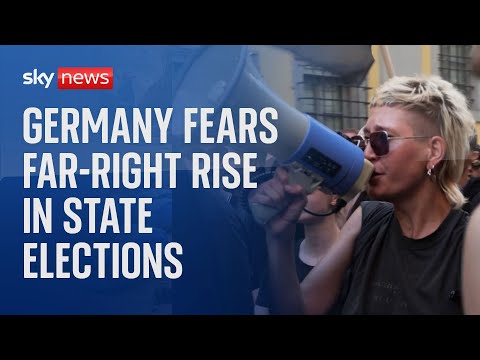 'Nazi's out!': Germany fears far-right rise ahead of state elections