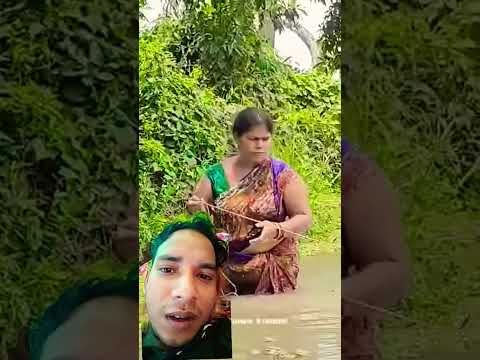 #fish#woman#net#talab#viral