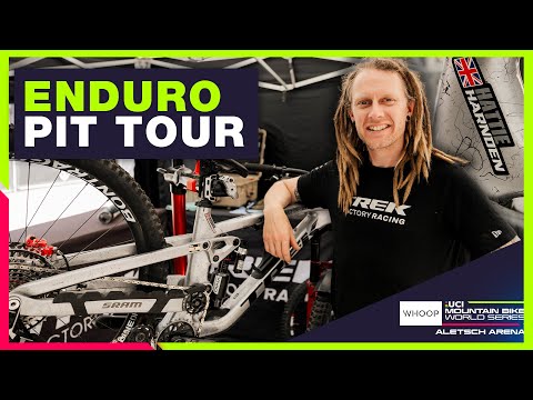 ENDURO PIT TOUR | Trek Factory Racing Gravity Team Setup!