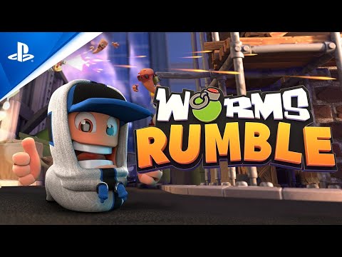 Worms Rumble - PlayStation Plus Reveal Trailer | PS5, PS4