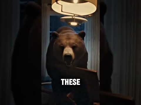 A Family Dinner Turns into Chaos When a Bear Breaks In! 🐻💥