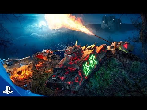 World of Tanks - Behind The Scenes of Halloween Video | PS4