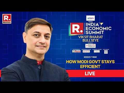 India Economic Summit LIVE: Sanjeev Sanyal On How Modi Govt Stays Efficient | IES 2024