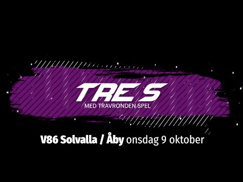 Speltips V86 Solvalla / Åby - 9 oktober