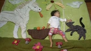 Japanese Mom Turns Her Sleeping Infant into Art