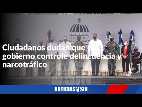 Ciudadanos dudan el gobierno controle delincuencia