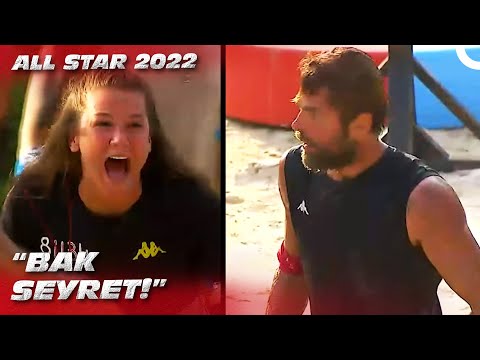 NİSA'NIN BAĞIRIŞINA ATIŞLARIYLA CEVAP VERDİ! | Survivor All Star 2022 - 48. Bölüm