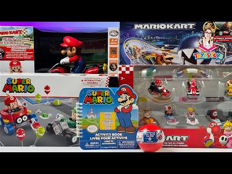 Unboxing and Review of Mario Kart Toys Collection