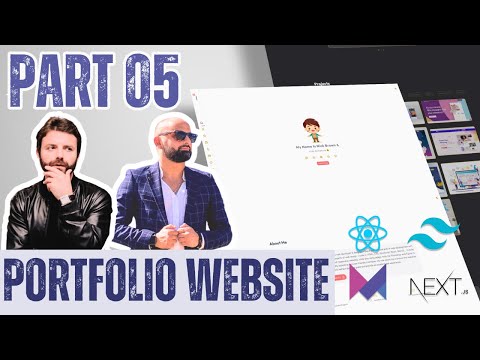 Build a Portfolio Website Using Next JS, Tailwind CSS & Framer Motion | Part 5