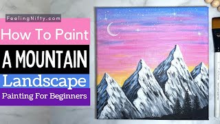 How to Paint a Pumpkin on Canvas- Easy Beginner Fall Painting