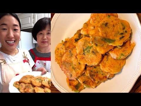 Mung Bean Pancakes (Nokdu Bindaetteok) | An Irresistible & Savory Dish | Homeschool w/ Everyday Food